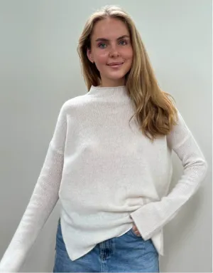 Bella Sweater in White