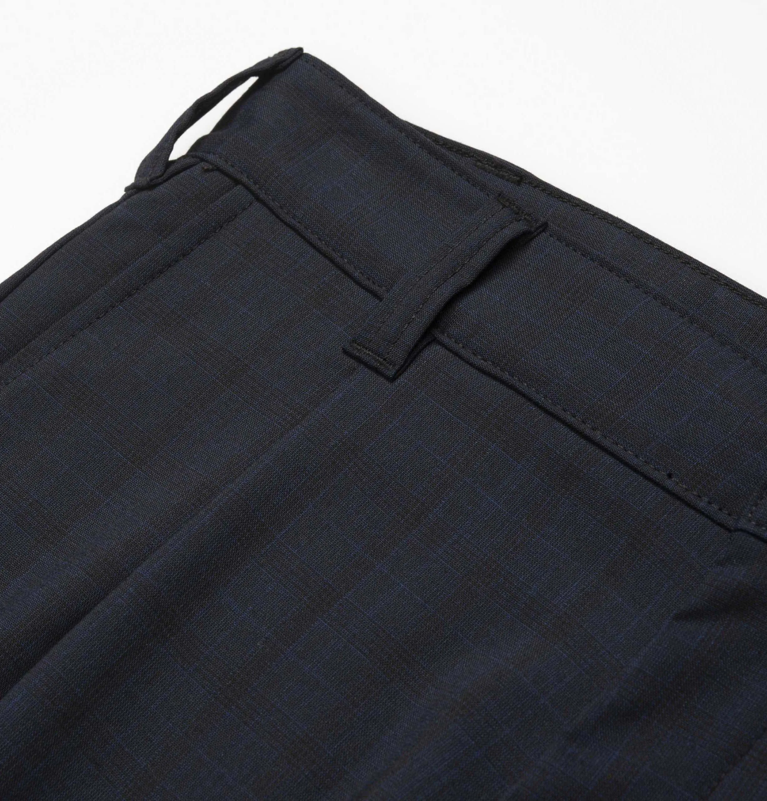 Carhartt WIP Taylor Pant – Armstrong Check – Navy Rigid