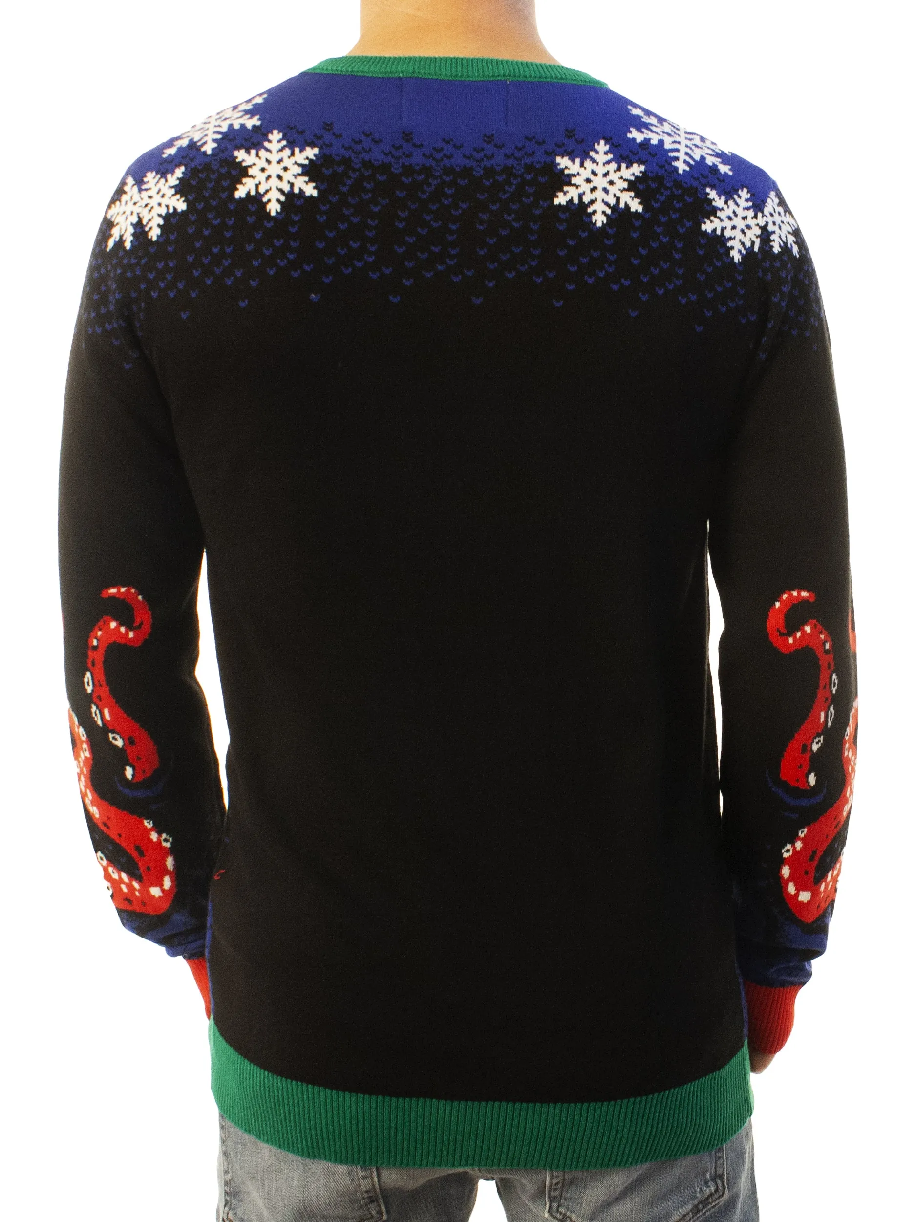 Christmas Kraken | Ugly Christmas Sweater For Men & Women | Unisex Sizing