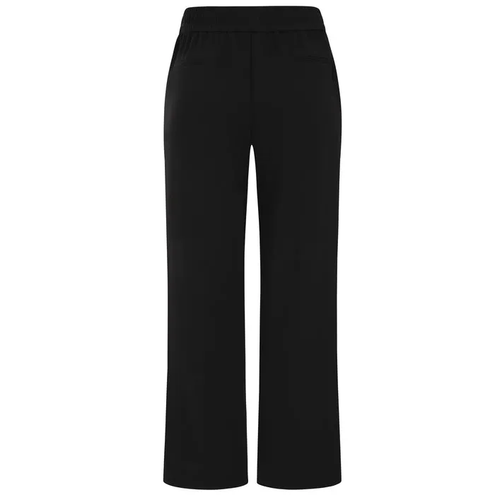 EMRECO Black Wide Leg Trousers