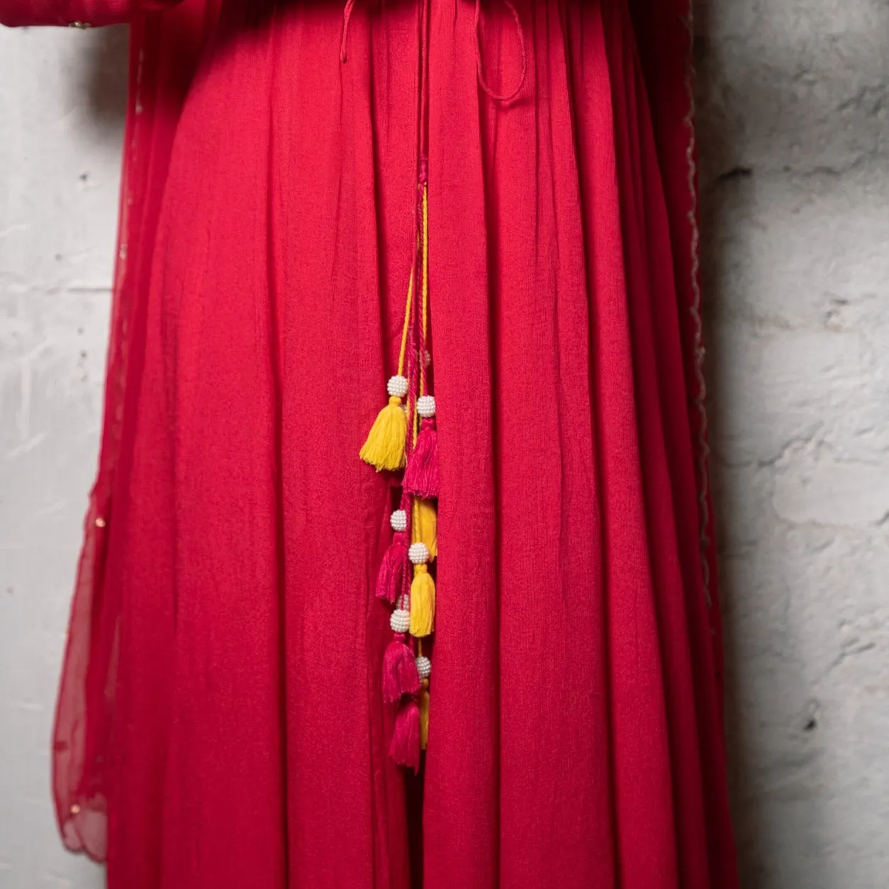 Fuchsia Anarkali