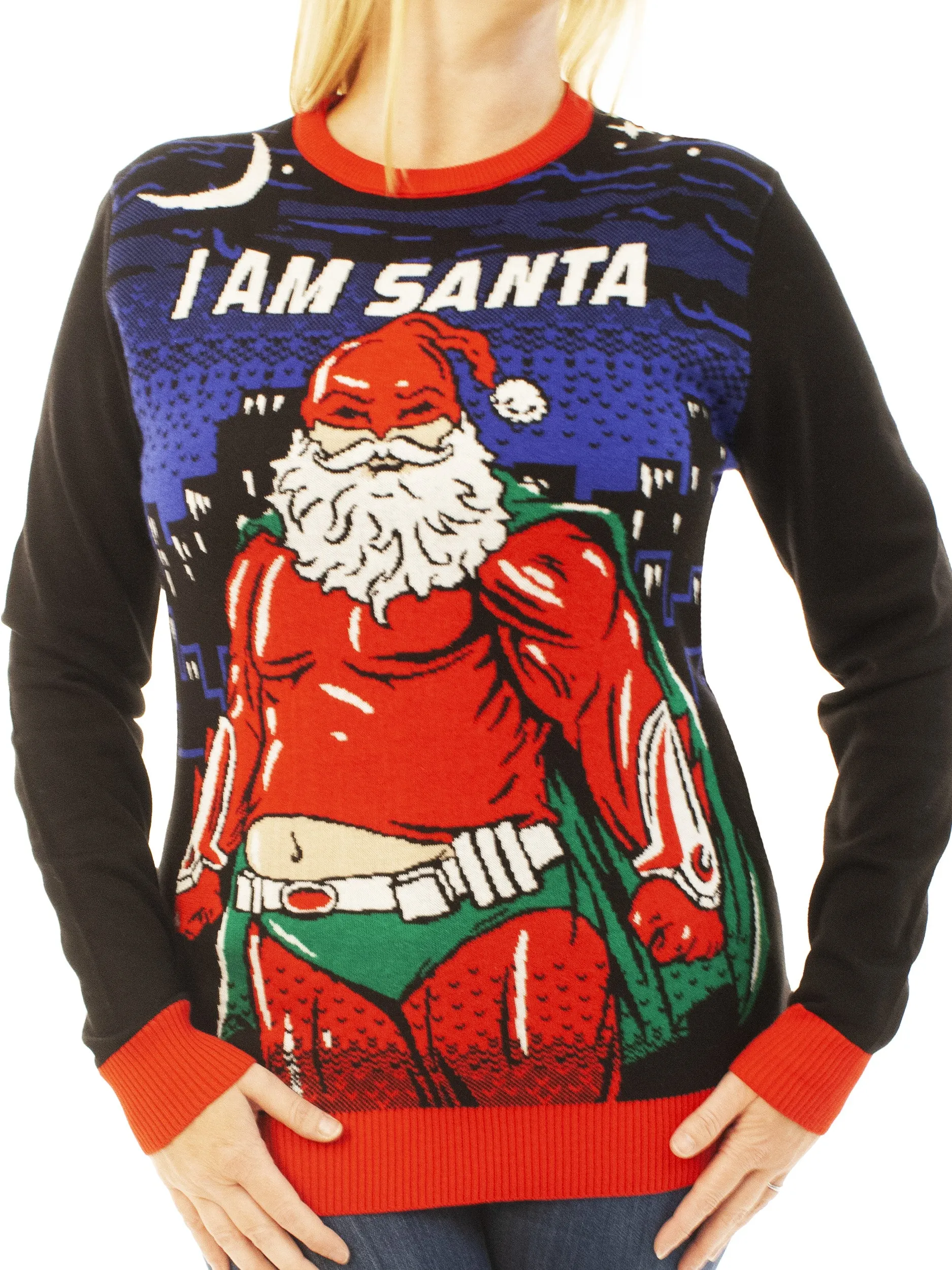 I Am Santa | Ugly Christmas Sweater For Men & Women | Unisex Sizing