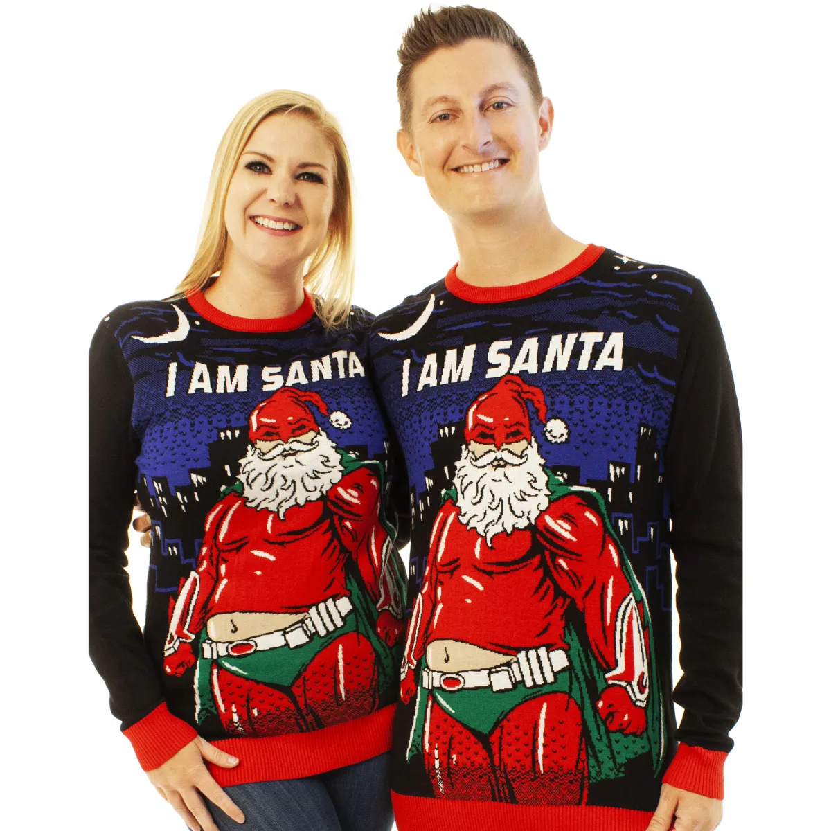 I Am Santa | Ugly Christmas Sweater For Men & Women | Unisex Sizing