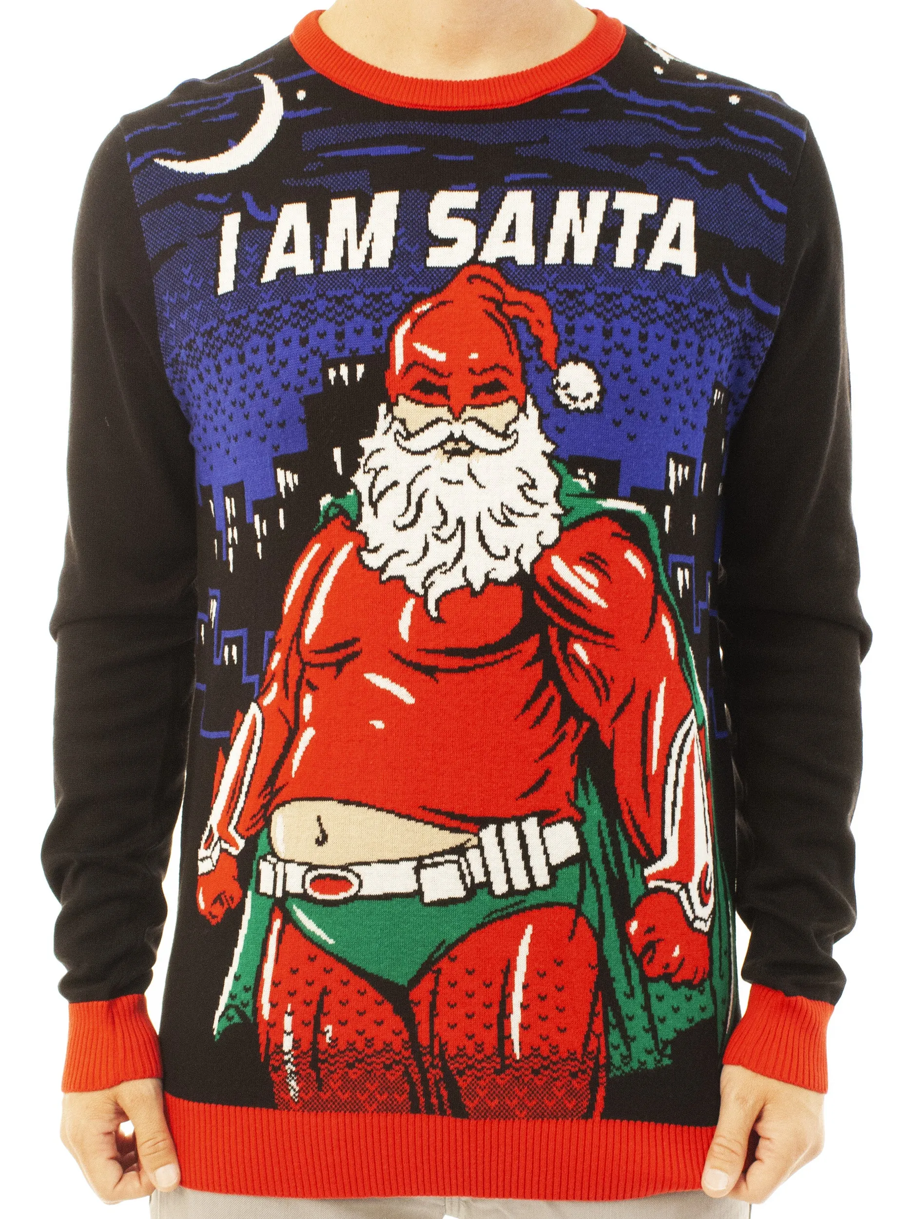 I Am Santa | Ugly Christmas Sweater For Men & Women | Unisex Sizing