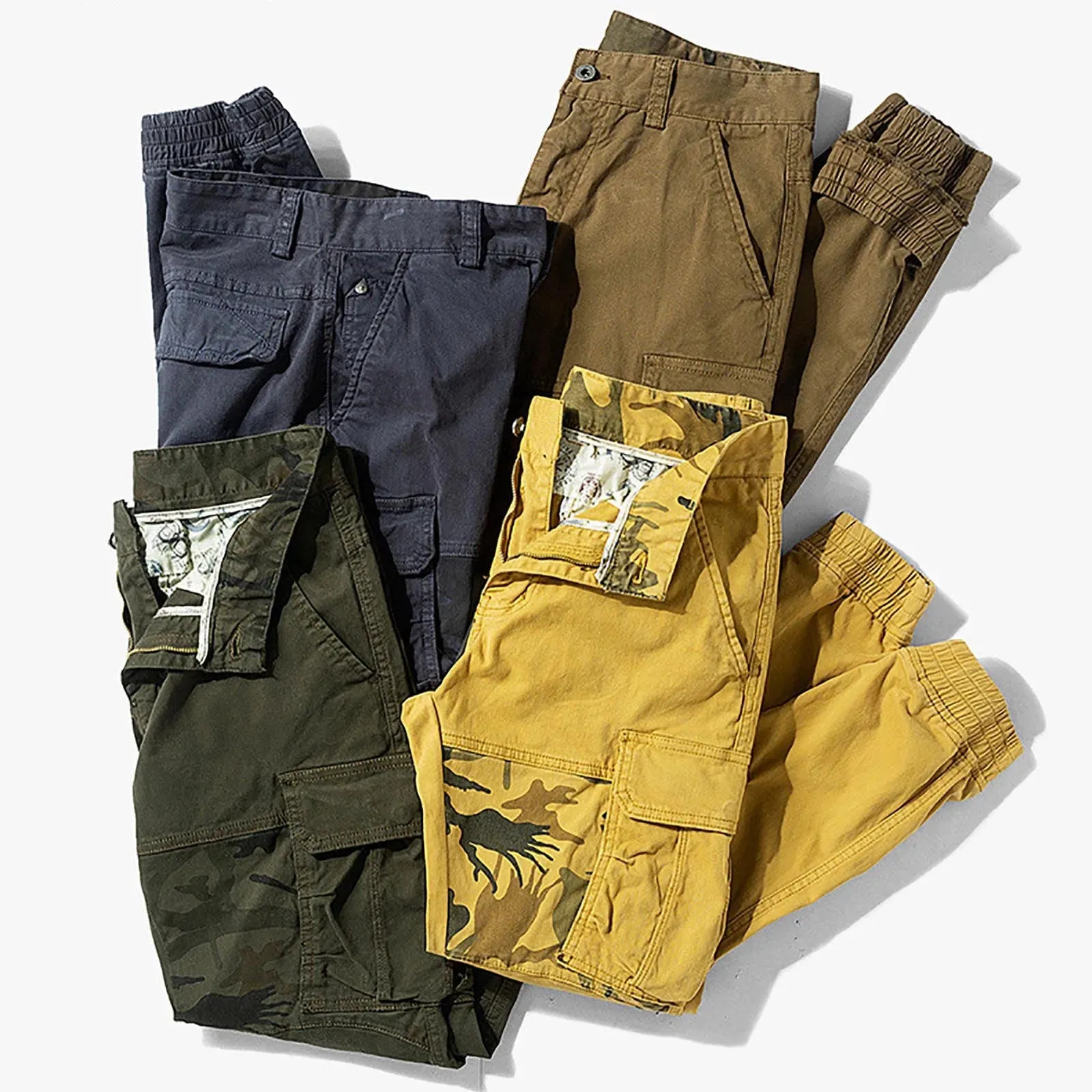 MC - Men’s Cargo Pants | Youth Fashion Trend Sports Pants | Casual Spring & Autumn Pants