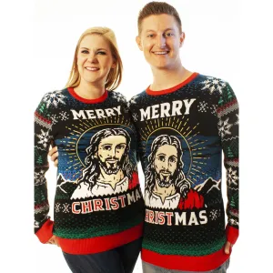 Merry CHRISTmas | Ugly Christmas Sweater For Men & Women | Unisex Sizing