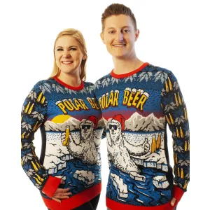 Polar Beer | Ugly Christmas Sweater For Men & Women | Unisex Sizing