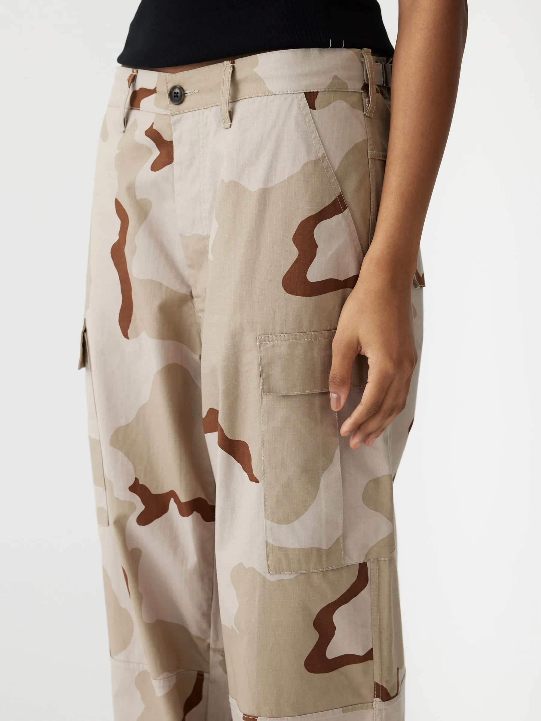 ripstop camo cargo pant