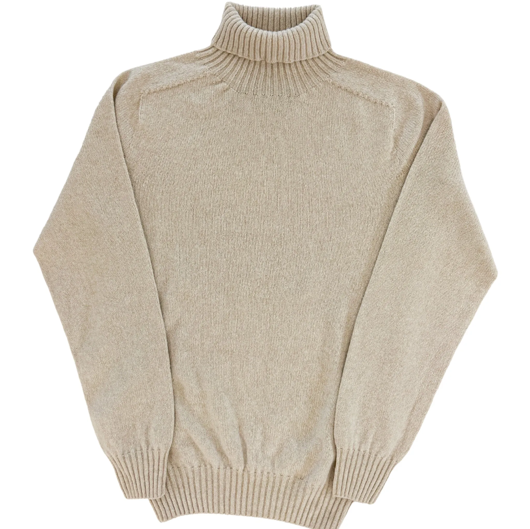 Swansdown Scottish Lambswool Turtleneck Sweater