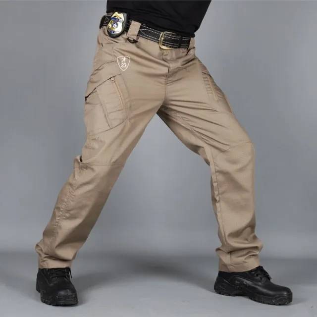 Trousers for men Tacitcal Pants Multiple Pocket Military Urban Commuter Waterproof Men Pants Slim Fat Work Cargo Pants 5XL